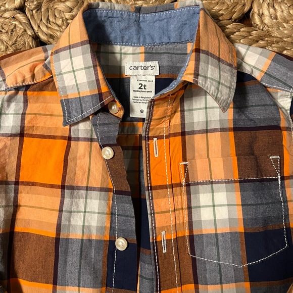 Carters Button Down Shirts - Picture 4 of 5